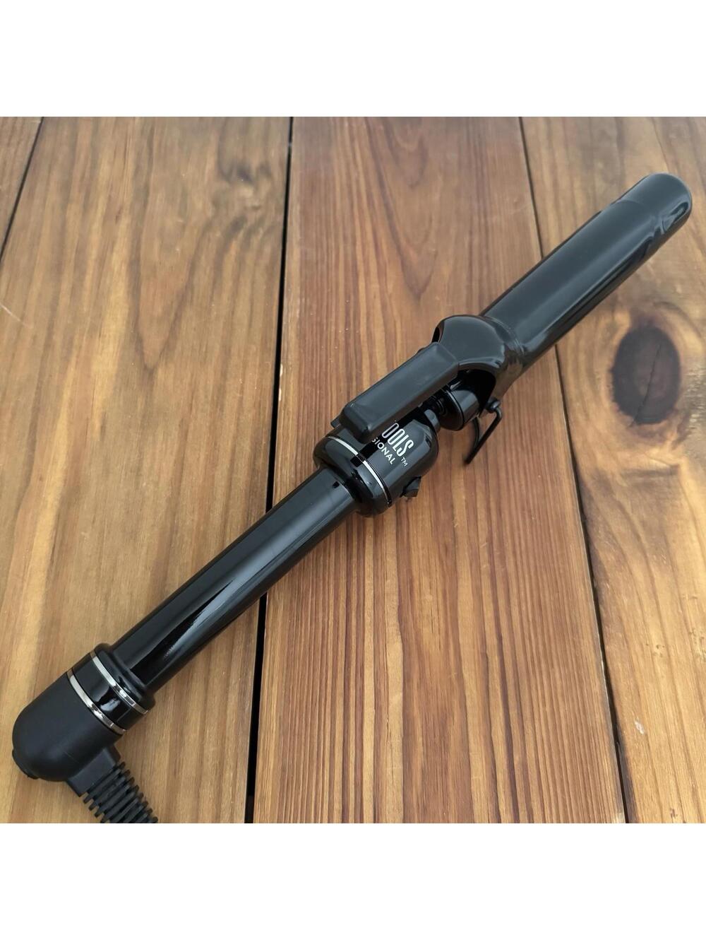 Hot Tools Professional Curling Iron Wand 1 Inch Titanium Barrel Black HPK45